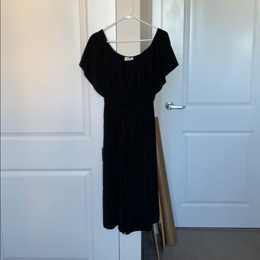 Off the shoulder jumpsuit